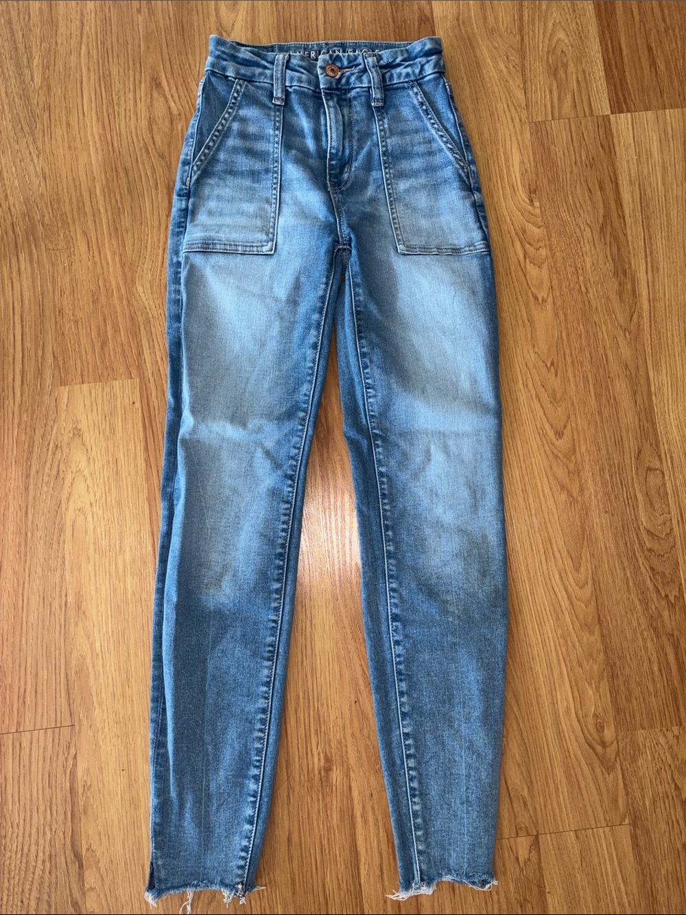 American Eagle Curvy Super High Rise Jegging Size 000